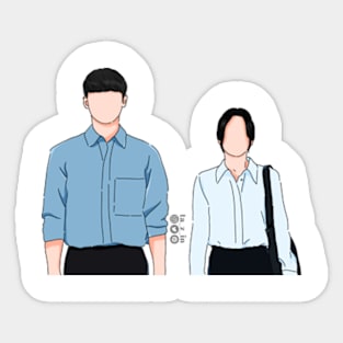 The Glory Couple Sticker